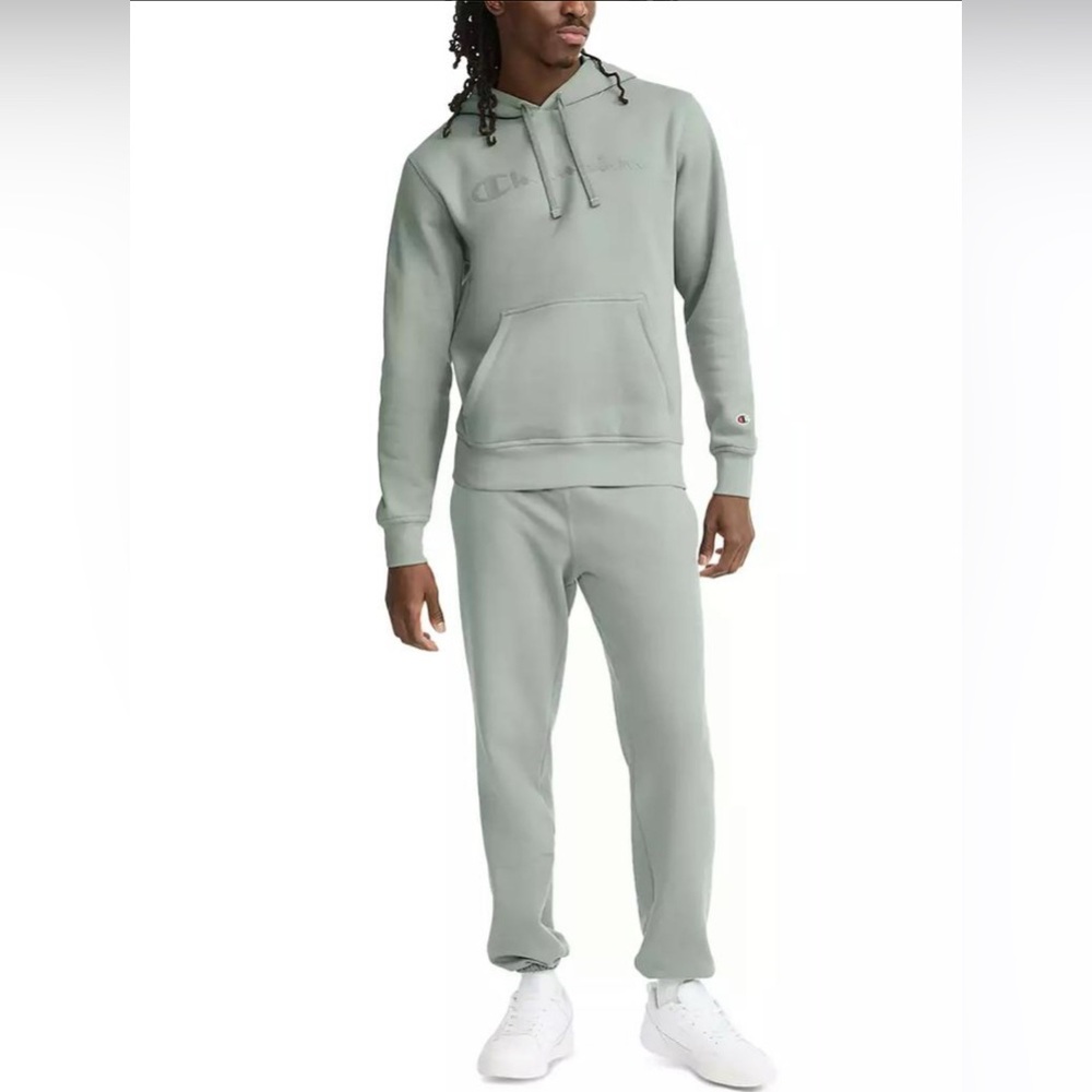 Men’s Size Medium Champion Hoodie Tonal Script - Picture 8 of 8